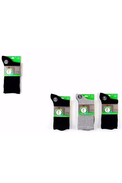 Dündar Women's Bamboo Plus Diabetic Socks - 12 Pieces