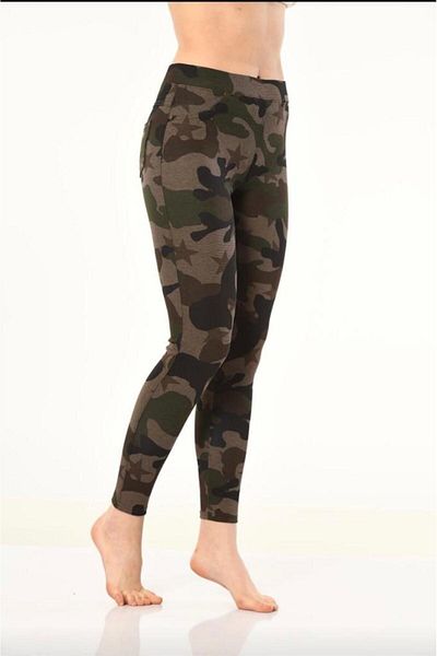 Dynamic CAMOUFLAGE STEEL KNITTED PANT LEGGINGS