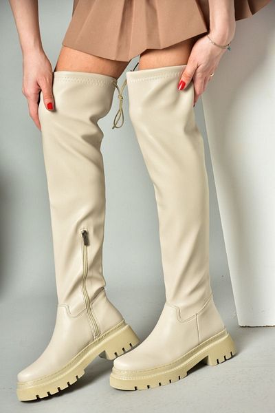 Fox Shoes Hautdicke Sohlen-Laptop-Damenstiefel N404002009