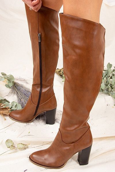 Fox Shoes Tan Dámské boty A654018009