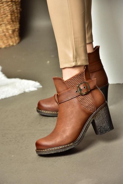 Fox Shoes R674151409 Γυναικείες μπότες με χοντρό τακούνι