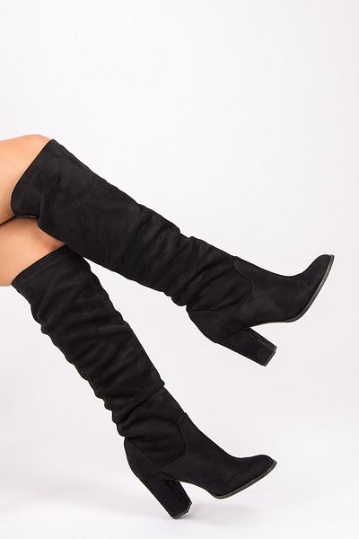 Fox Shoes Černé dámské boty G572443602