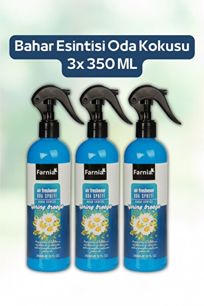 Farnia Bahar Esintisi Oda Spreyi 350 ml Spring Breeze 3 Adet