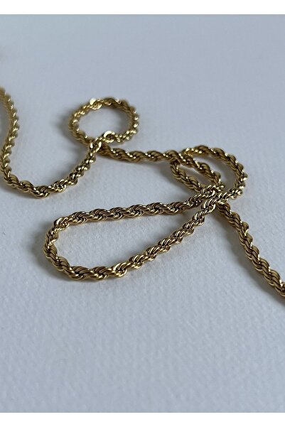 KİLİGİSTANBUL 45 CM KALIN BURGU ZİNCİR KOLYE