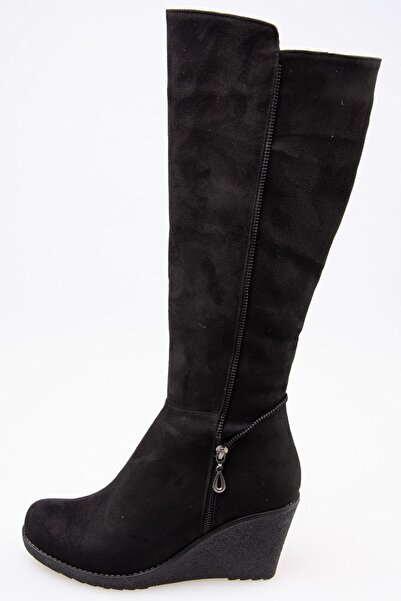 Fox Shoes Μαύρα γυναικεία μποτάκια E674220202