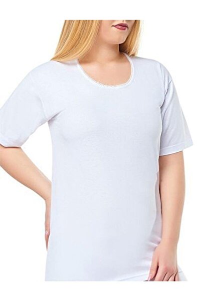 Seher Yıldızı Women's Camisole Short Sleeve Undershirt Athlete 011 - 12 Pieces