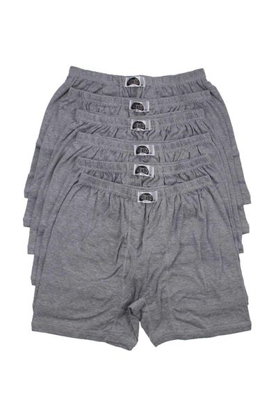 GÜMÜŞ Men's Ribbed Panties 3057 - 6 Pieces with Legs
