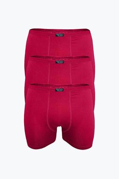 Anıt Bamboo Lycra Ανδρικά Boxers 1273 - 12 Τεμάχια Λεπτή μέση