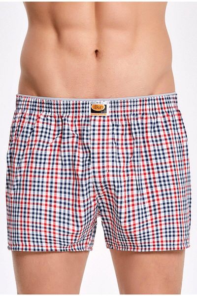 İLKE İÇ GİYİM Ανδρική Poplin Boxer Principle 002 - 3 Τεμάχια