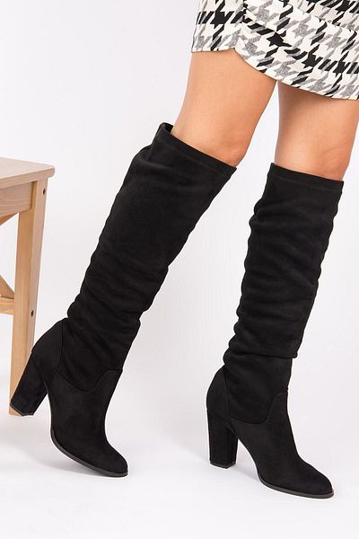 Fox Shoes Černé dámské boty G572443602