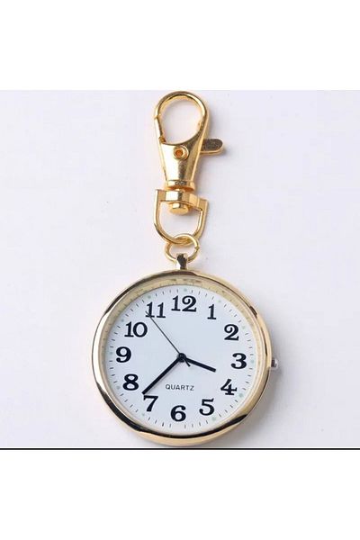PİRAMİGO Nurse Collar Clock Keychain - Pocket/Collar Design