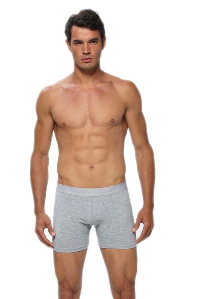 GÜMÜŞ Ανδρικό Lycra Combed Boxer 4018 - 3 Τεμάχια