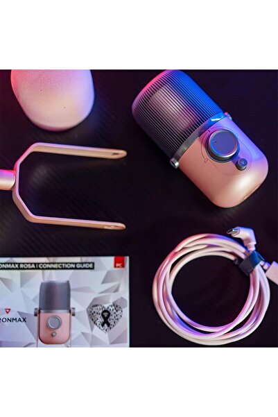 Thronmax Mdrill Rosa Led Göstergeli Ses Profesyonel Mikrofon