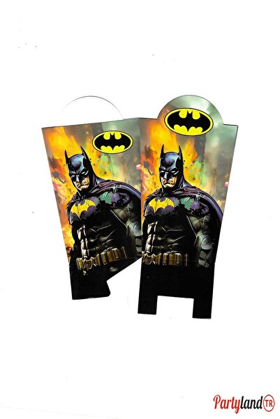 PartylandTR 8 Adet Batman Lux Mısır Kutusu