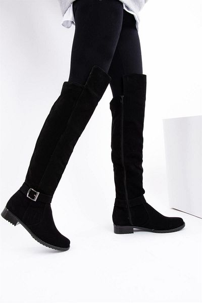 Fox Shoes Černé dámské boty E726561802