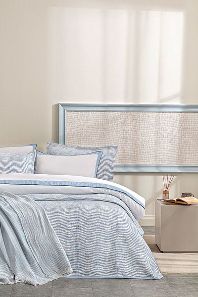 Puffy Mazie Eternal Dowry Set - Double, Blue