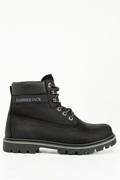 Hammer Jack 1101 MERDANE (WATERPRF) ΜΑΥΡΑ Ανδρικά Μποτάκια