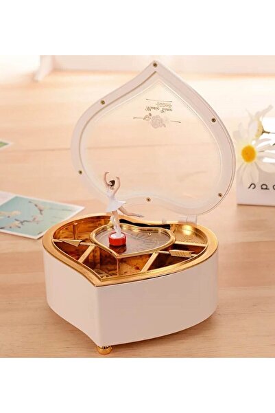 Genel Markalar Romantik Piyano Dans Eden Balerin Müzik Kutusu Arkadaşa Hediye