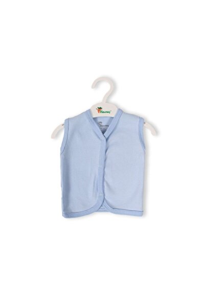 Havuç Luxury Compact Combed Cotton Baby Vest - Snap Fastener