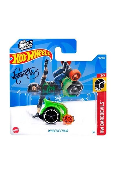 HOT WHEELS 1:64 Tekli Arabalar 2022 096/250 Daredevils Wheelie Chair