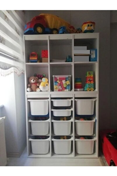 OYUNCAK DOLABI Mdf Kitaplıklı Mega Batu 2
