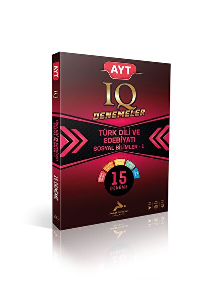 paraf yayınları PARAF AYT IQ T.DİLİ VE EDB SOS.BİL-1 15 BRANŞ DEN.