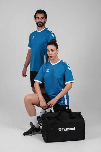 hummel Μπλουζάκι προπόνησης Saks Blue Dream
