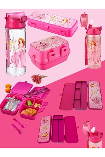 OPTİZON Optizon PRINCESS set za ishranu od 3 delova - nepropusna flaša za vod...