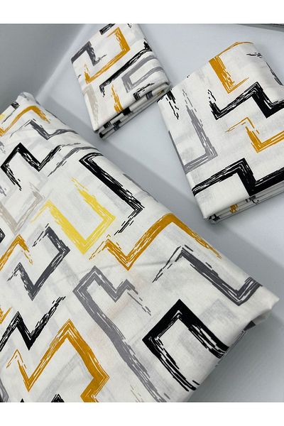 pınarhome collectıon ملاءة مطاطية من القماش القطني 100% + غطاء وسادة عمق الزاوية 28-30 سم من القماش الناعم للموسم الجديد