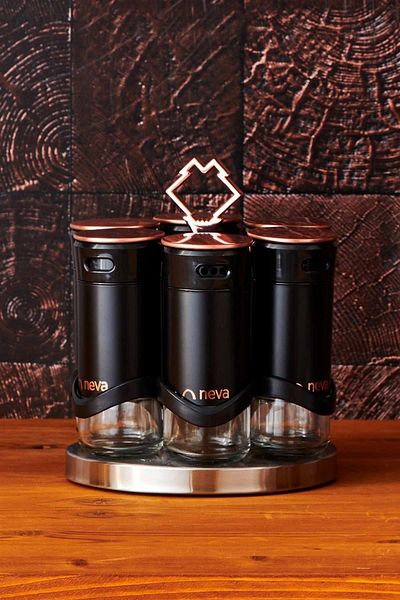 Neva N3037 Sweet Premium Dark Niche 6-Piece Spice Set