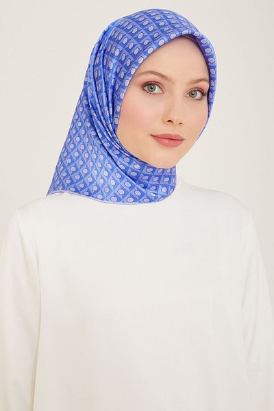 Armine Μεταξωτό Φουλάρι ARMINE 9109D - Τσίλι