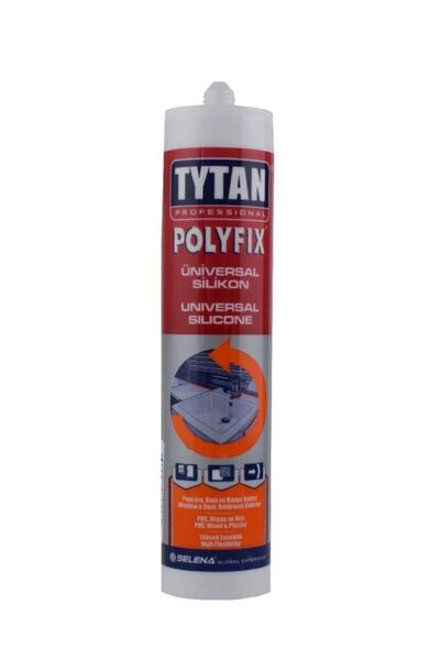 TYTAN Polyfix Üniversal Silikon 280 gr Beyaz 6332-3280-0211