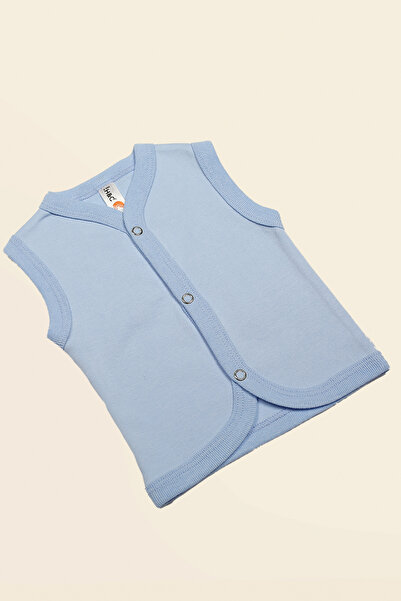 Havuç Luxury Compact Combed Cotton Baby Vest - Snap Fastener