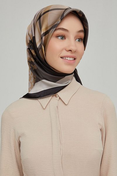 Armine Μαντίλι 8620d Model Silk Twill - Nostalgia