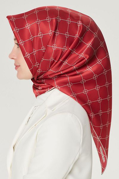 Armine Eșarfă de mătase ARMINE 8555D - Twill Nostalgia