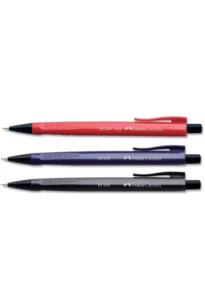 Faber Castell قلم فابر كاستل متعدد الاستخدامات Econ 0.5 مم ألوان داكنة (10 قطع)