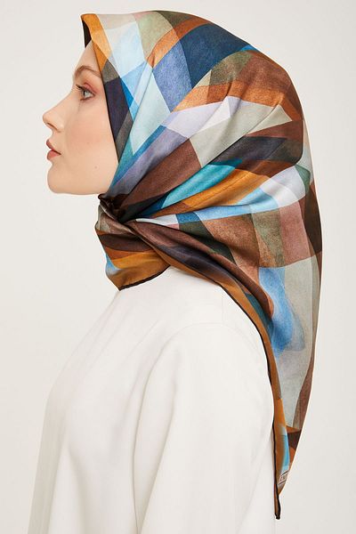Armine ARMINE SILK SCARF 9024D (TWİLL)