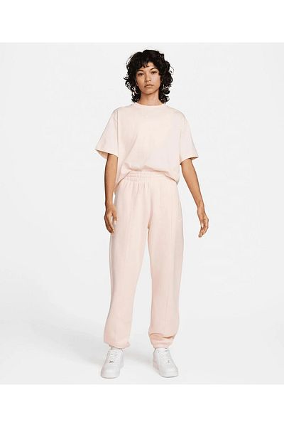 Nike Essential Collection Pink Fleece Women's SweatPants - Mr Pant Bv4089