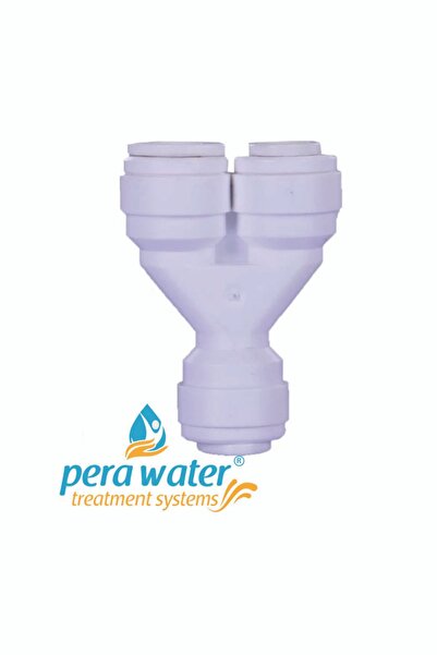 pera water treatment systems Su Arıtma Cihazı Y Bağlantı Dirseği 10 Adet 3 Ta...