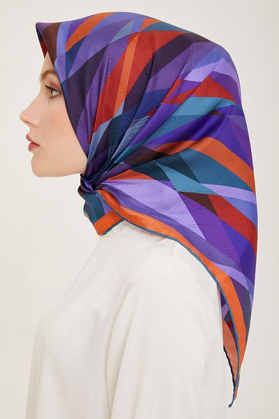 Belli Φουλάρι ΚΑΘΑΡΟ ΜΕΤΑΞΙ ΜΕ ΜΕΣΗ 4004D (TWILL)