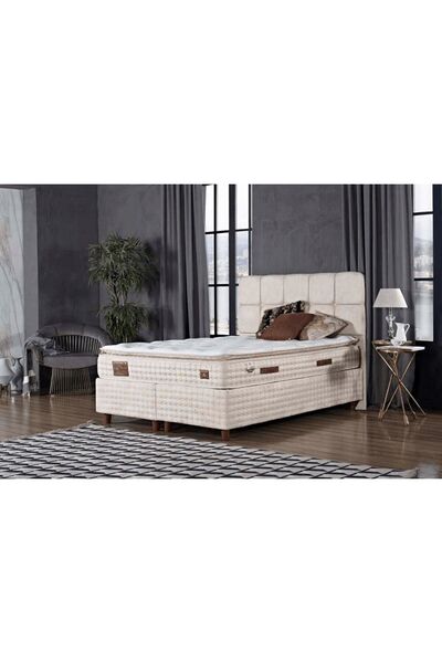 Tutku Yatak Begonya 4 Mevsim Hava Alan Yatak (KREM)