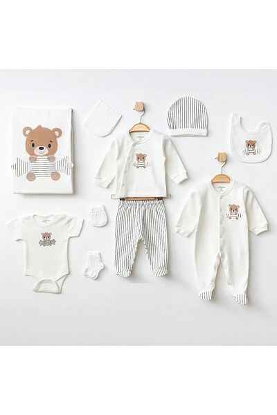 Sebi Aziz Bebe - 10-Piece Super Luxury Hospital Exit Set