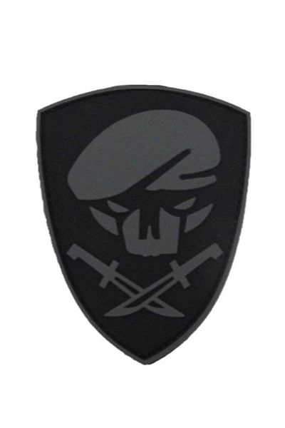SINGLE SWORD Patch din silicon Commando Beanie-Knife - Peç