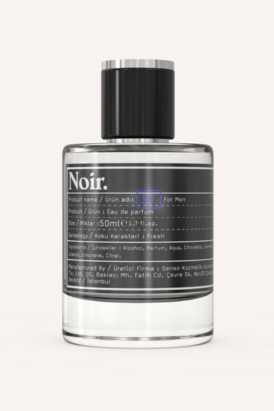 Noir E7 Erkek EDP Parfüm 50 ML