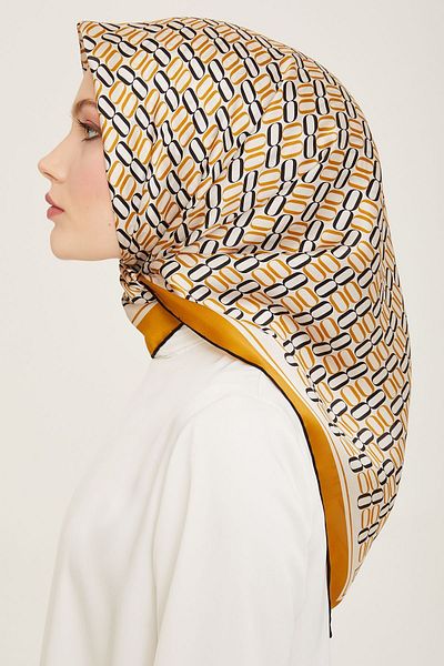 Armine Μεταξωτό Φουλάρι ARMINE 9149D - Τσίλι
