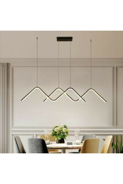 PeraTeknoloji Led Avize Sarkıt 3renk - Ilgaz 120 Cm