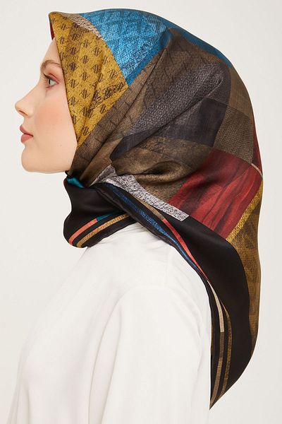 Armine SILK SCARF 9002D (TWİLL)