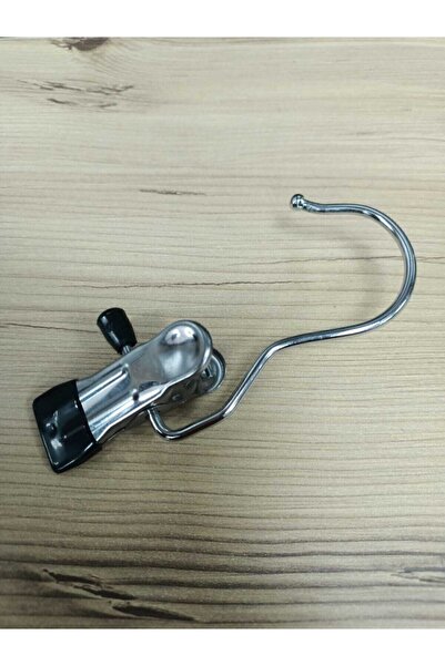 UZMAN GRUP RAF SİSTEMLERİ Raf Metal Tek Mandallı Askı-eşarp Askısı 20'li Paket