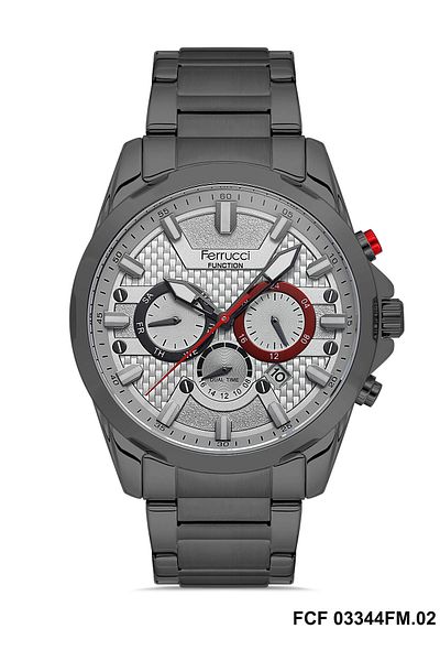 Ferrucci Men's Wristwatch Fcf 0424 03344Fm.2 64053 - Simple and Stylish Design
