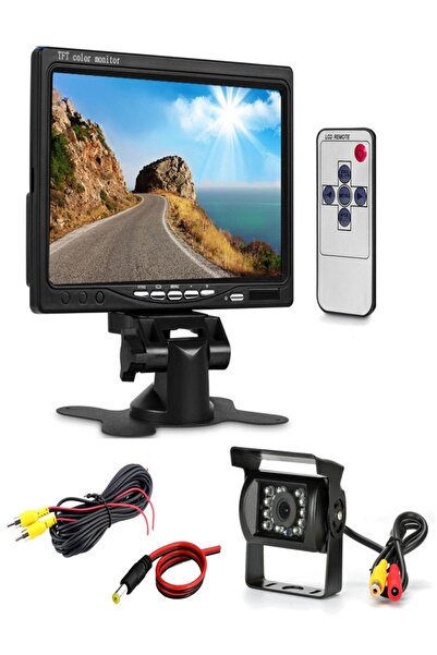 Navigold Araç Monitörü 7" Kameralı Geri Görüş Kamera Seti (tüm Ağır Vasıta Ar...